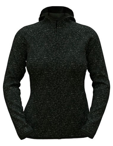 STE-ST5560-Lux Hooded Knitfleece Jacket Women